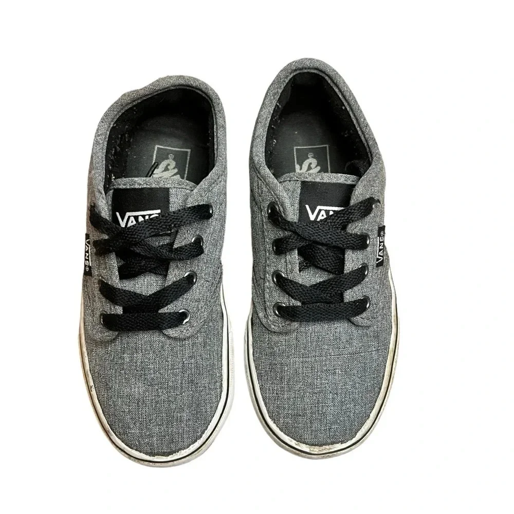 Vans Winston Rock‎ Boy's Low Top Lace Up Grey Skate Shoes - Youth Size 12.5